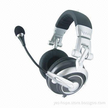 Excellent Sound Wired Headphones with Mic for Computers